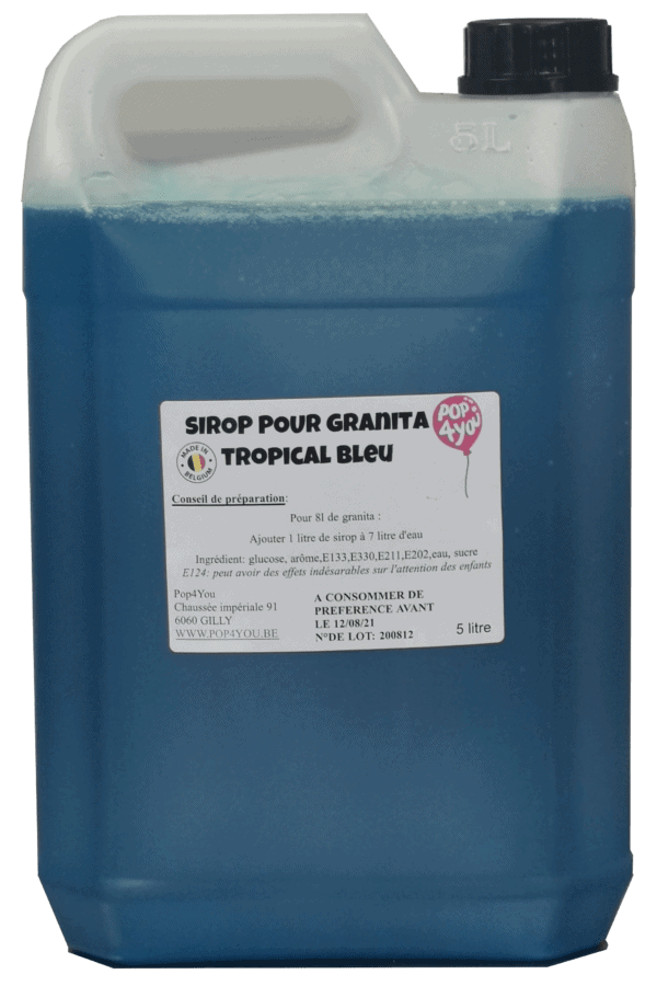 Granita tropical bleu Pop4You